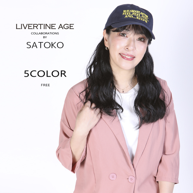 受注期間限定！SATOKOコラボ企画！コラボキャップ◆SATOKO