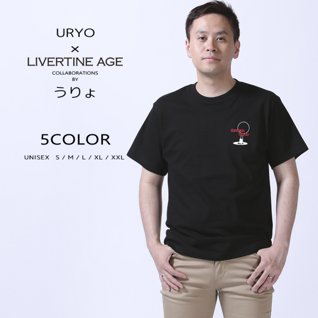 受注期間限定！うりょコラボ企画！コラボ半袖Tシャツ◆うりょ