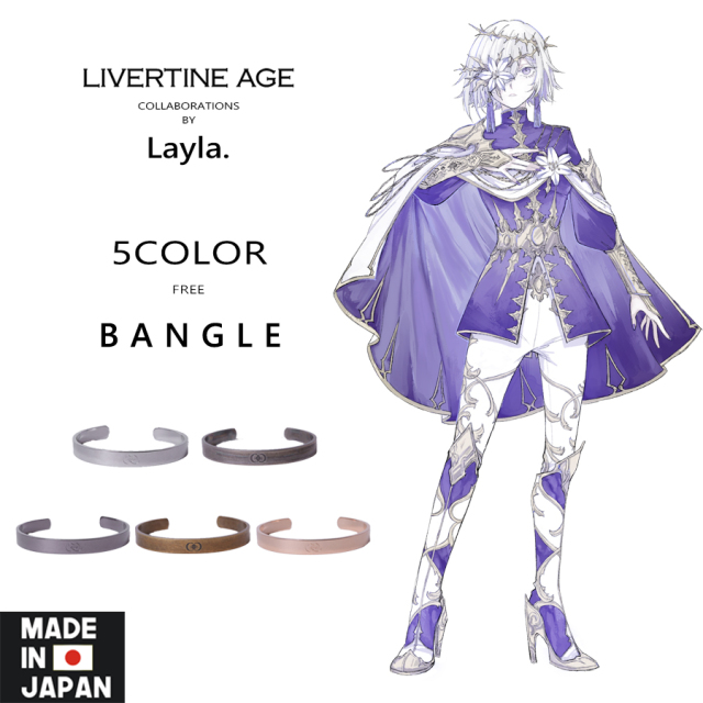 受注期間限定！Layla.コラボ企画！コラボバングル◆Layla.
