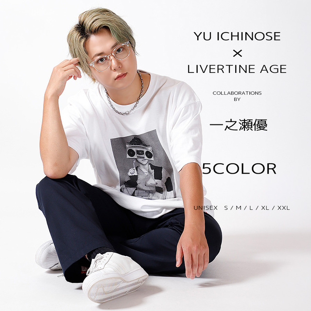 受注期間限定！一之瀬優コラボ企画！コラボ半袖Tシャツ◆一之瀬優