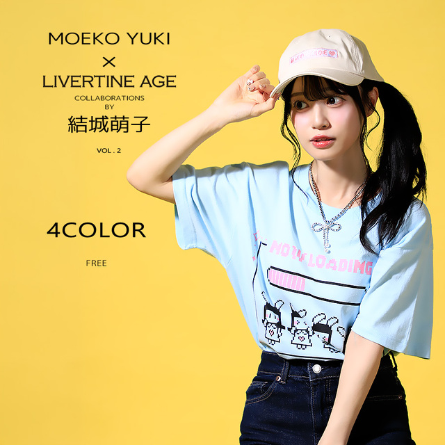 受注期間限定！結城萌子コラボ企画第2弾！コラボキャップ◆結城萌子