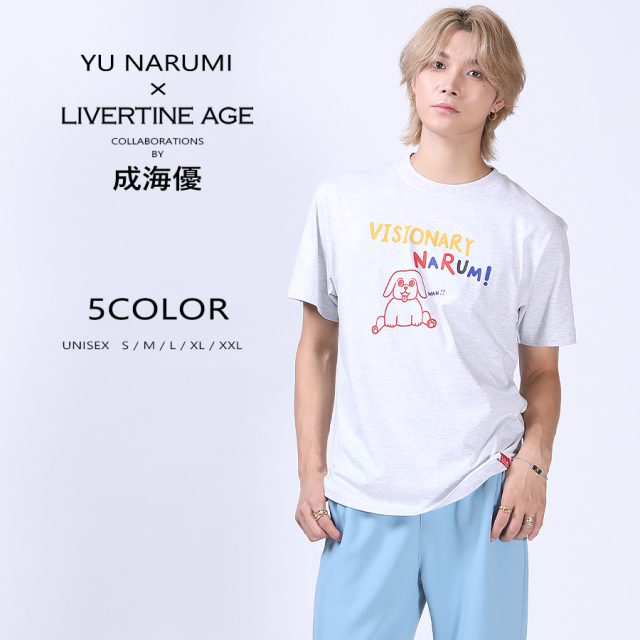 受注期間限定！成海優コラボ企画！コラボ半袖Tシャツ◆成海優