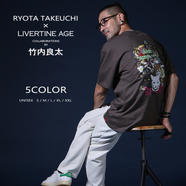 受注期間限定！竹内良太コラボ企画！コラボ半袖Tシャツ◆竹内良太