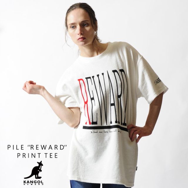 KANGOL REWARDクルーネック半袖Tシャツ◆REWARD◆