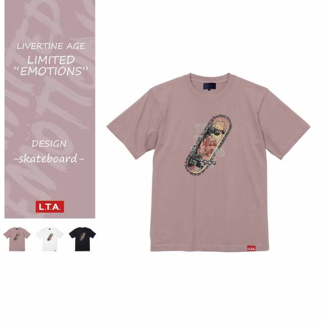 LTA SKATEBOAD スタンダード半袖Tシャツ