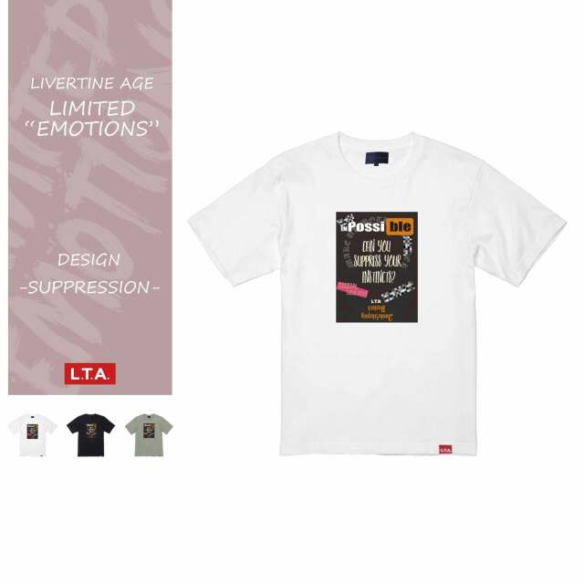 LTA SUPPRESSION スタンダード半袖Tシャツ