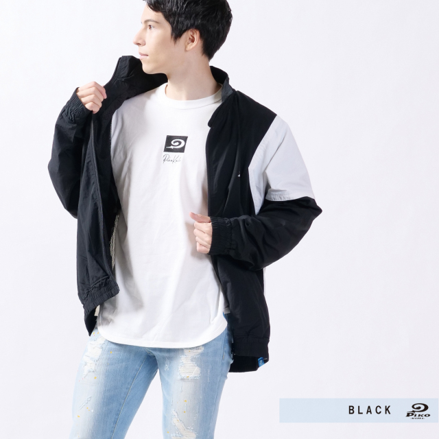 ロゴプリントトラックジャケット◇