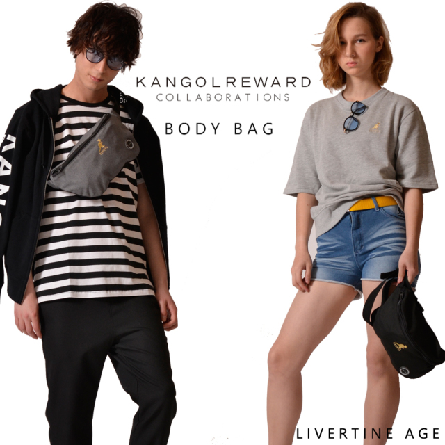 セカオワ BREMEN×KANGOL REWARD ボディバッグ セカオワ BREMEN×KANGOL REWARD ボディバッグ