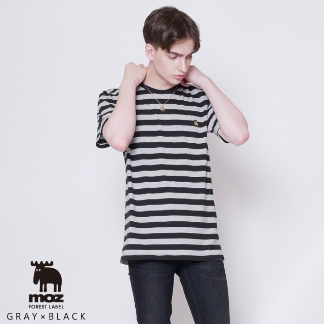 原田都愛×moz FOREST LABEL コラボ 半袖Tシャツ 黒 原田都愛×moz FOREST LABEL コラボ 半袖Tシャツ