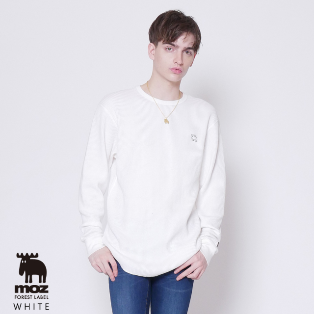 moz FOREST LABEL サーマル長袖Tシャツ