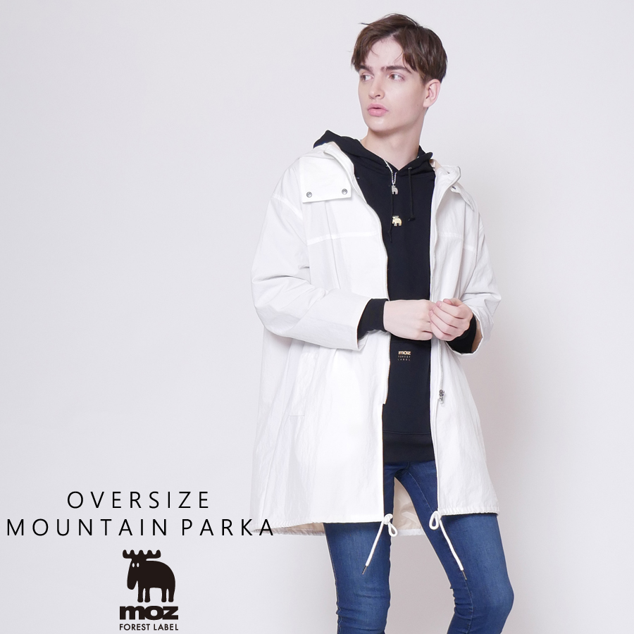 moz FOREST LABEL  オーバーサイズマウンテンパーカー◆