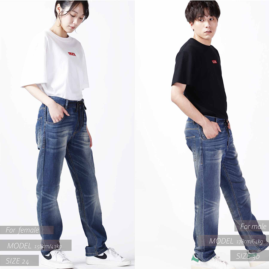 LTA スウェットデニムパンツ◆メンズ レディース ユニセックス スウェット スウェットデニムパンツ