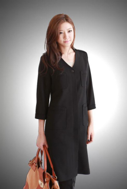 Elegant Q スマートワンピース型トレンチ Llqueen