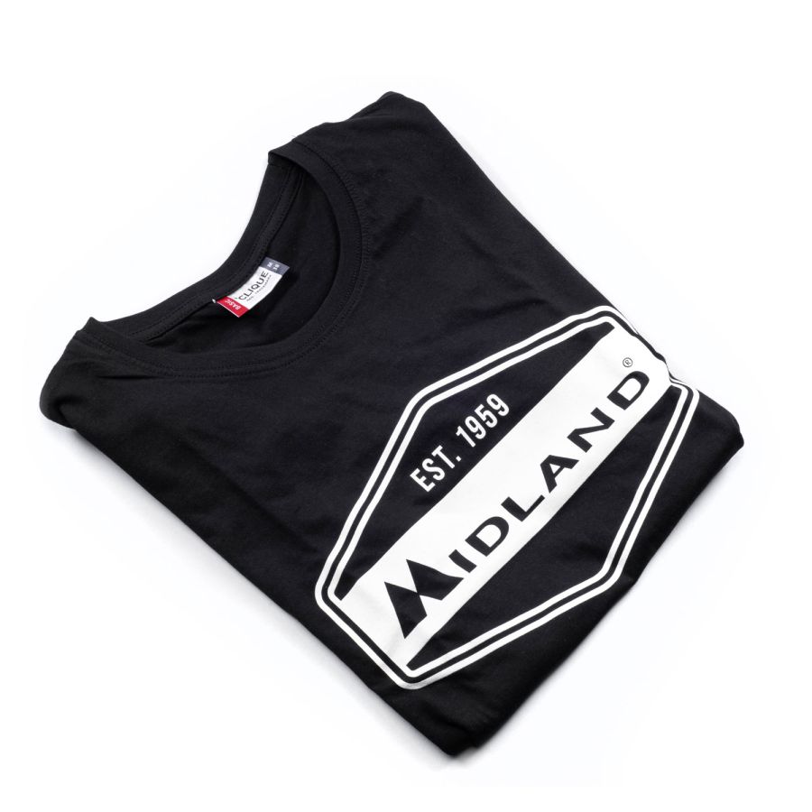 MIDLAND ロゴ入り半袖Tシャツ