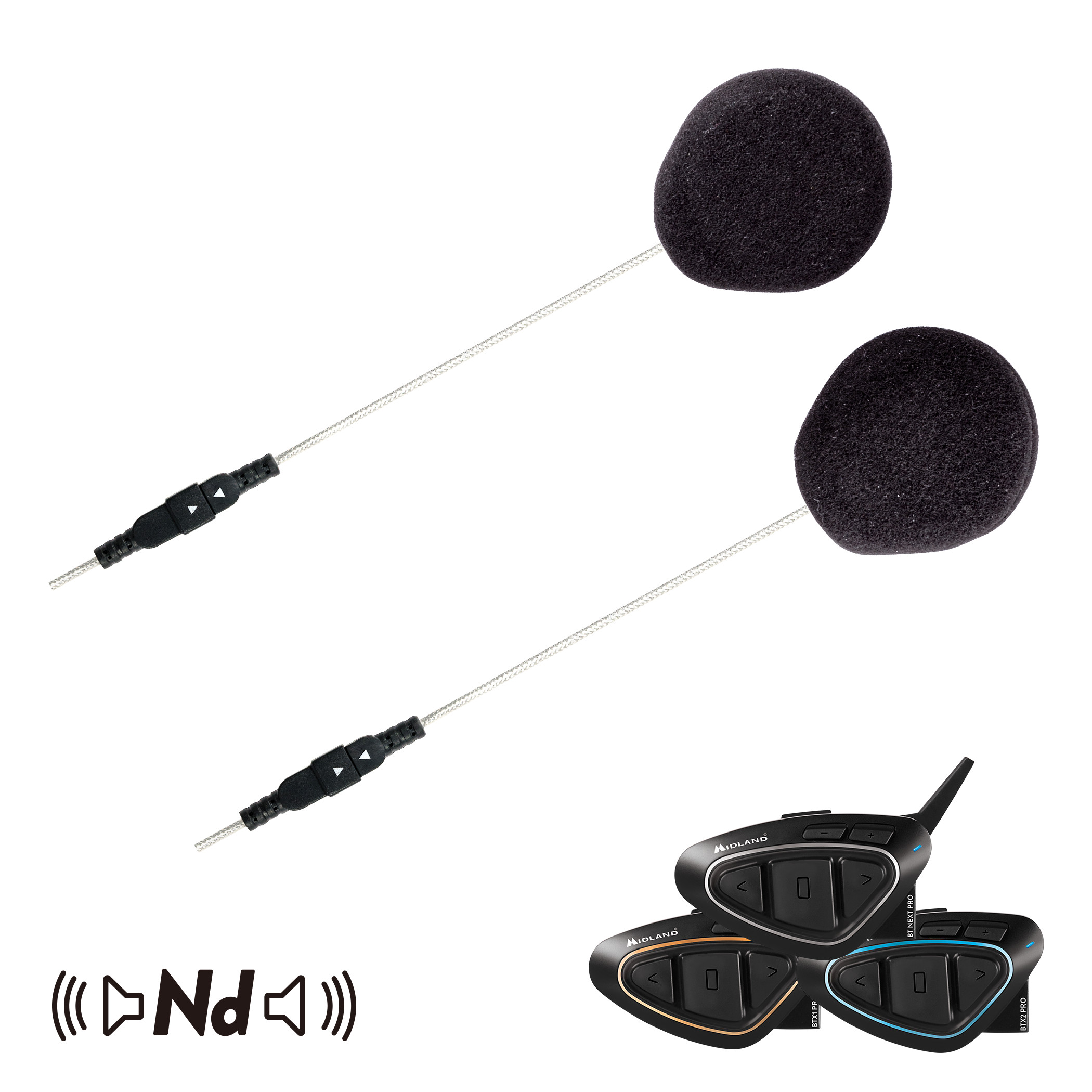 MIDLAND 高音質 Hi-Fi スピーカー（40mm） C1294.10