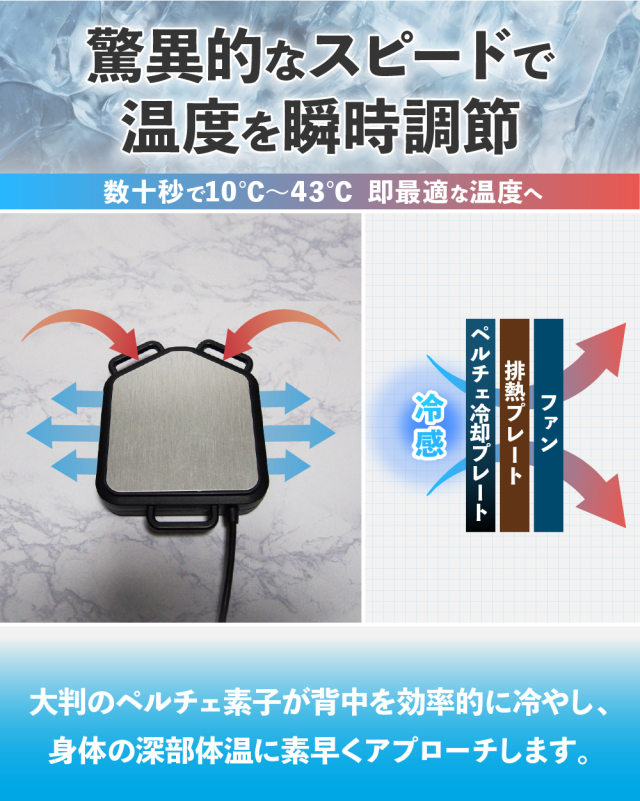 ペルチェベスト ほぼ新品 ペルチェ冷却ベスト – 株式会社フクヨシ