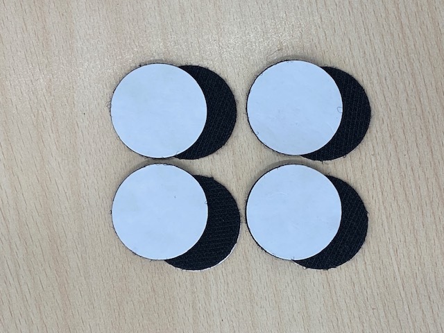 CIEL ソロメイト用 スペア 面ファスナー(4組) CL-A309 [普通郵便可]