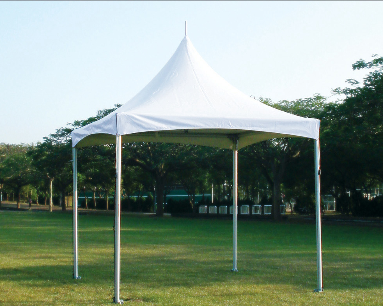 防炎アルミ製テント