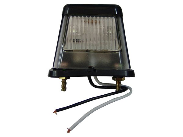 LED防水ナンバー灯（ブラック）