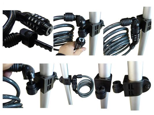 ダイヤル式ロックキー(ワイヤー型/90)