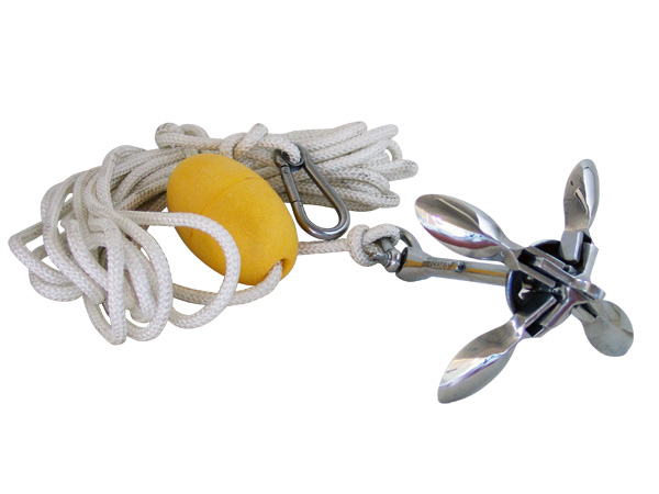 フォールディングアンカー0.7kgステンレス