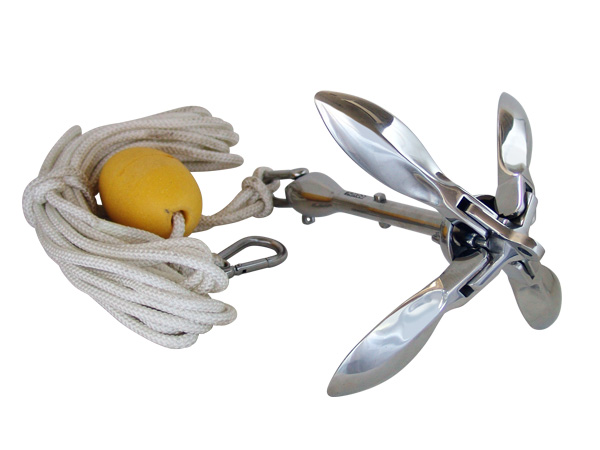 フォールディングアンカー1.5kgステンレス