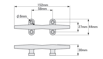 ステンレス製クリート