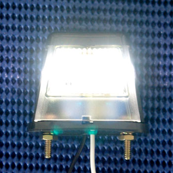 LED防水ナンバー灯（ブラック）