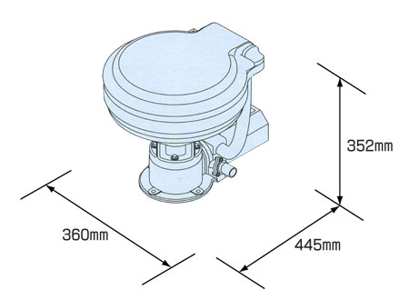 マリントイレ（標準12V）