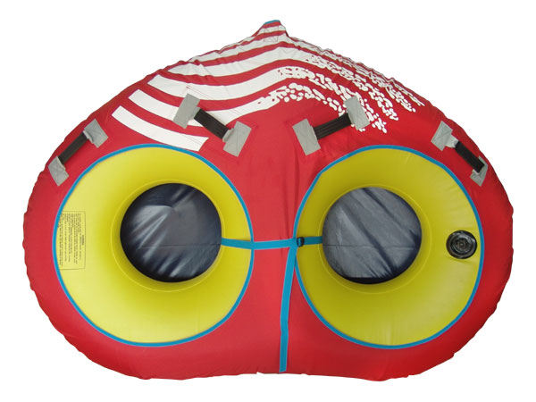 2人乗りトーイングチューブ（レッド）