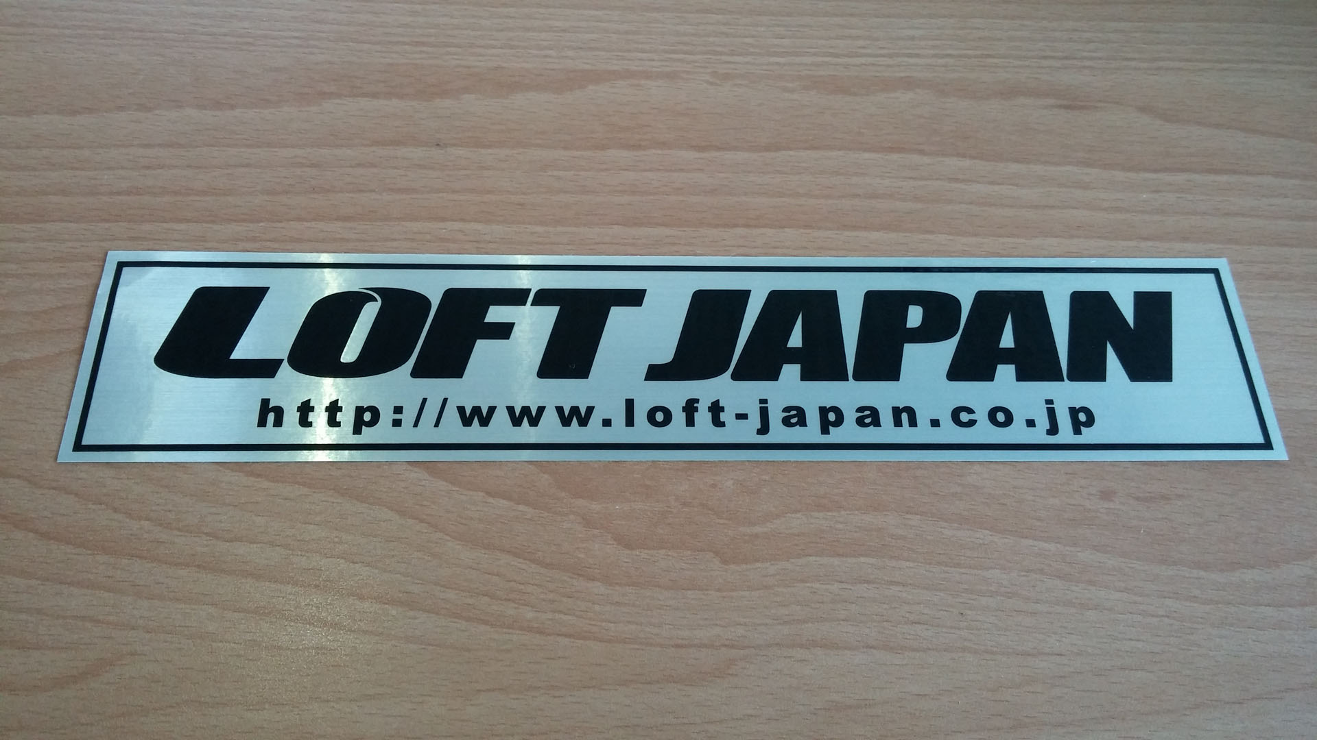 Loft Japanオリジナルステッカー 大 ロフトジャパン