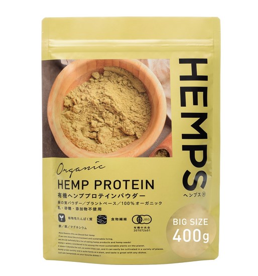 HEMPS 有機ヘンププロテイン 400g