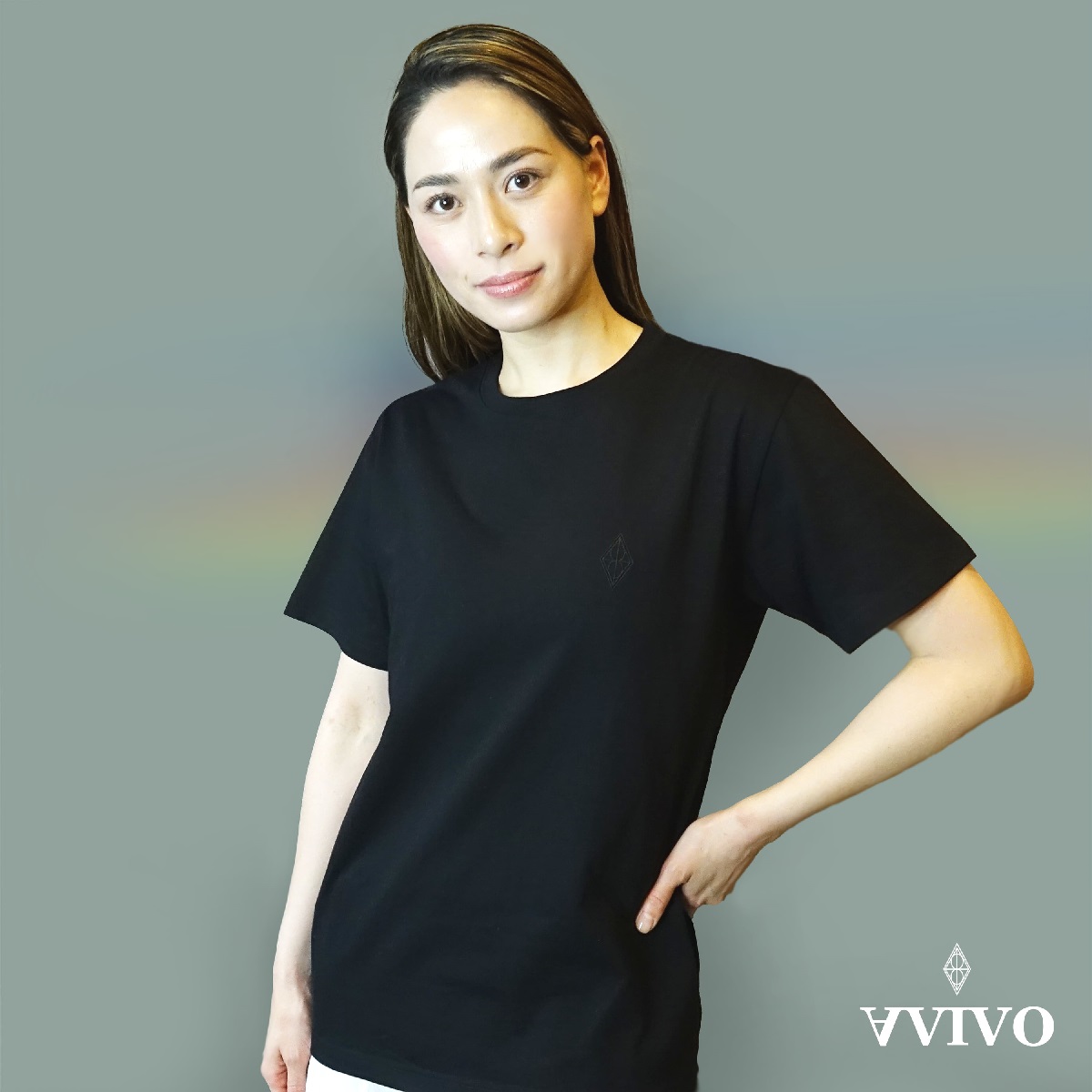 センタライズ【オーガニック（スミクロ）】Tシャツ【男女兼用 Mサイズ】