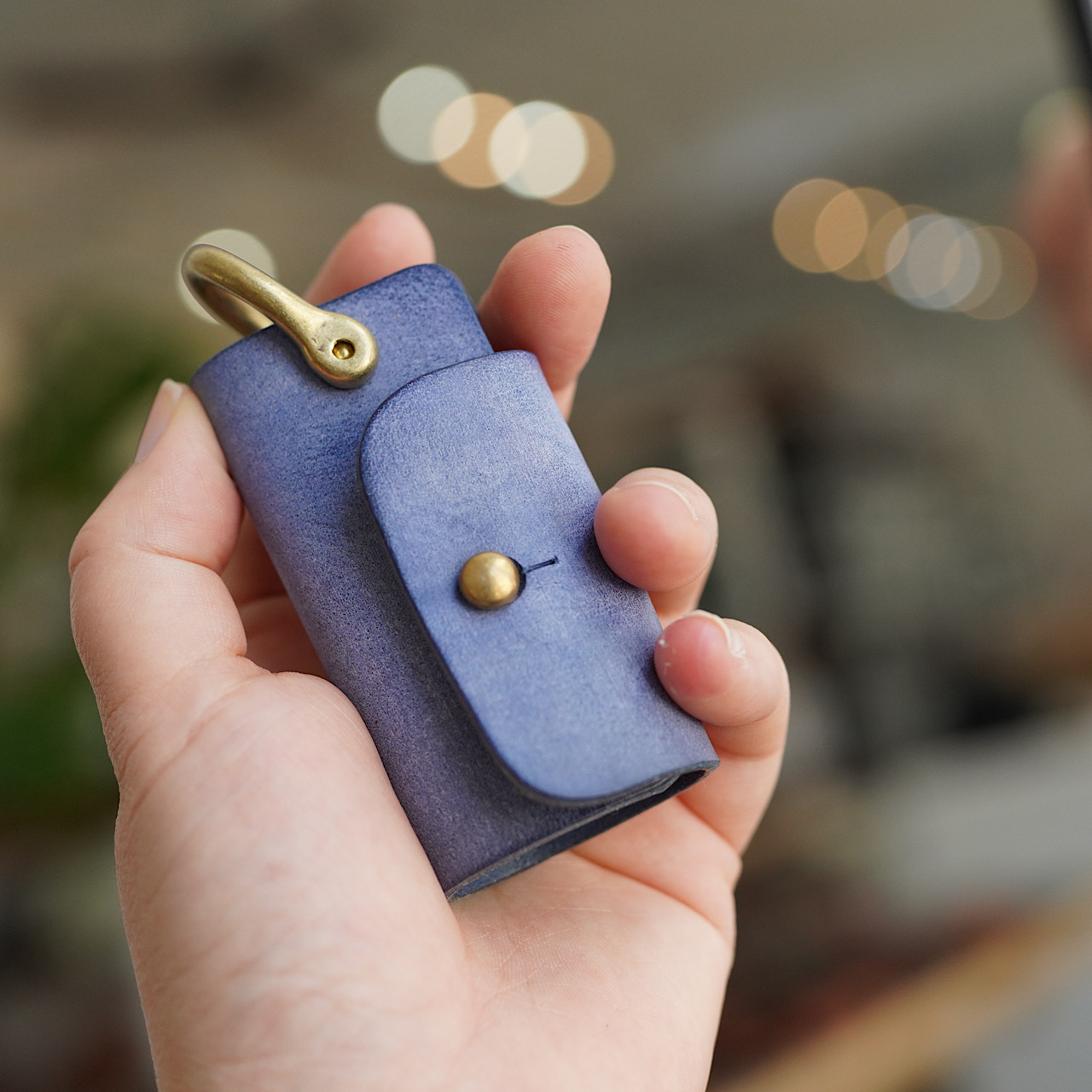 MINIMUM key case Alaska Blue