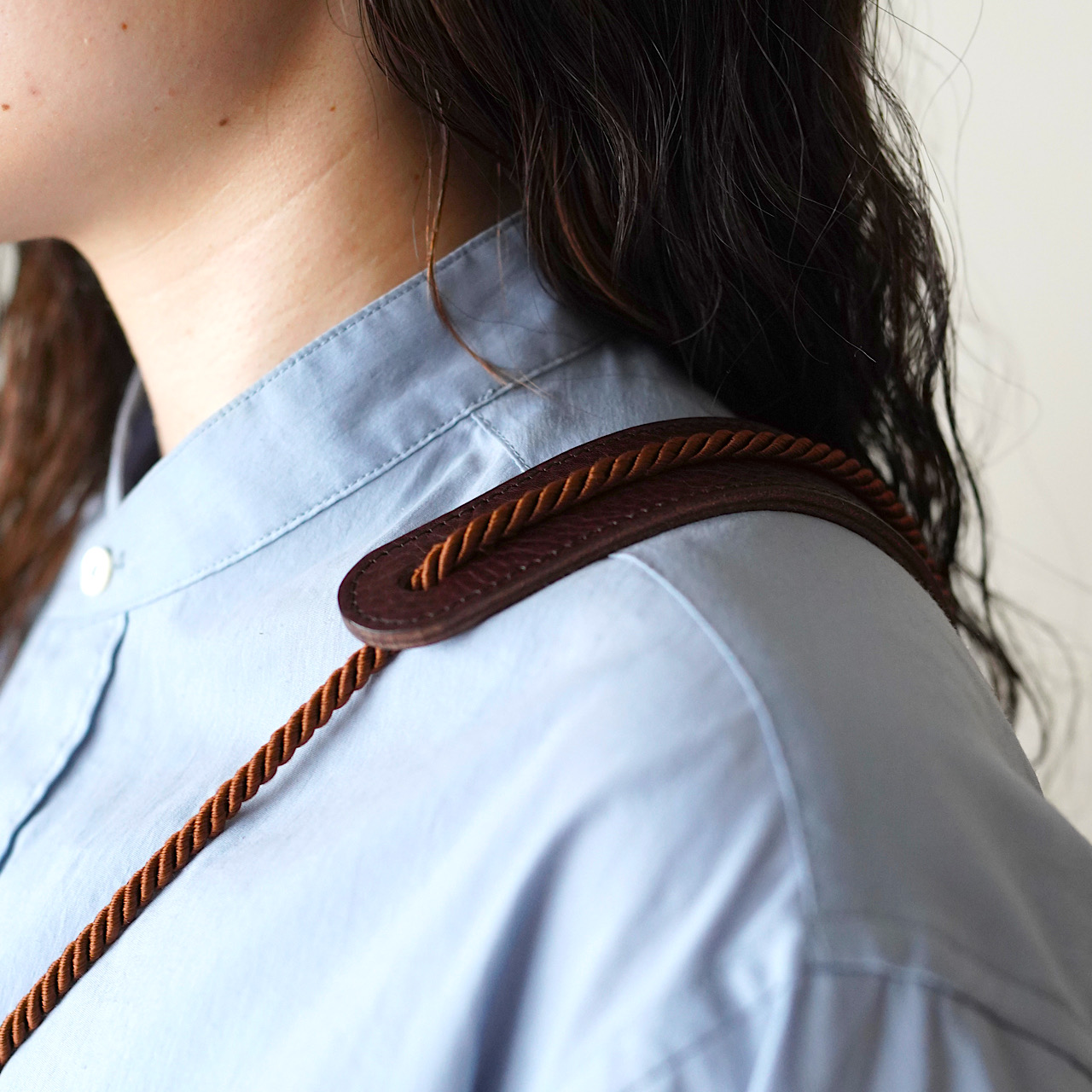 肩当て 《coffee beans pochette用》