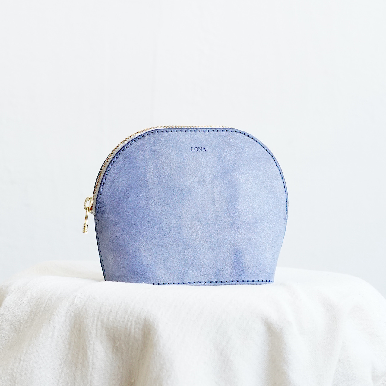 shell pouch -small- Alaska Blue【納期2026年11月以降】