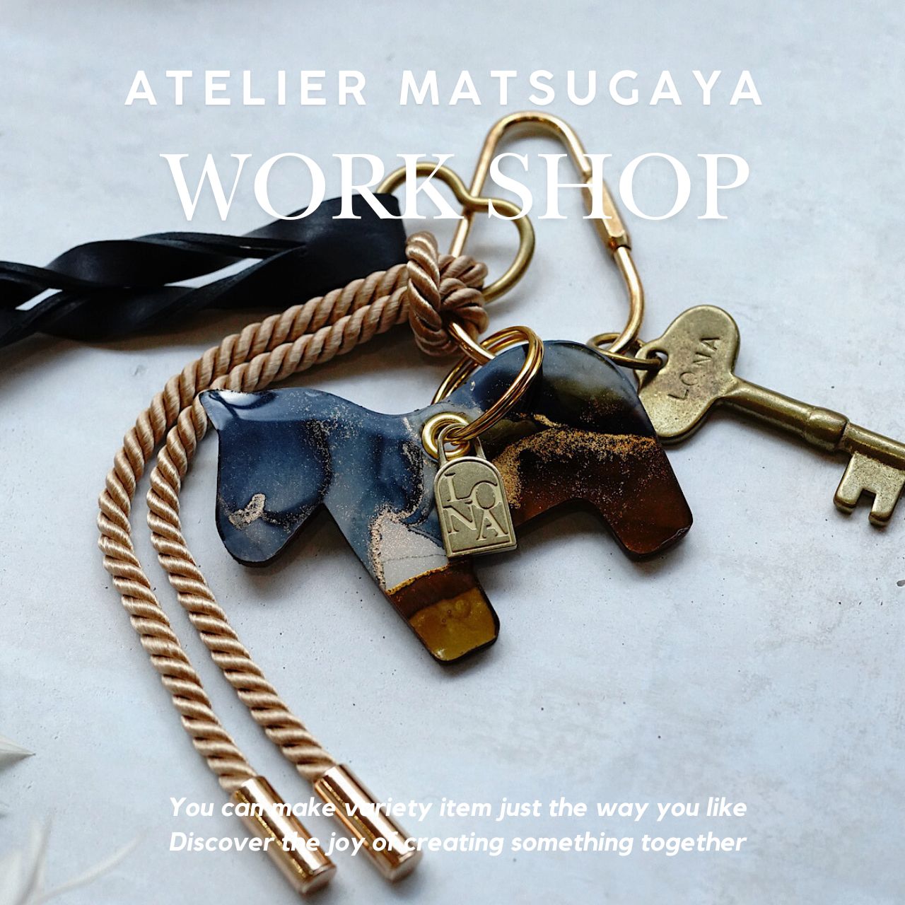 Work Shop / インクアートチャーム制作体験ご予約ページ