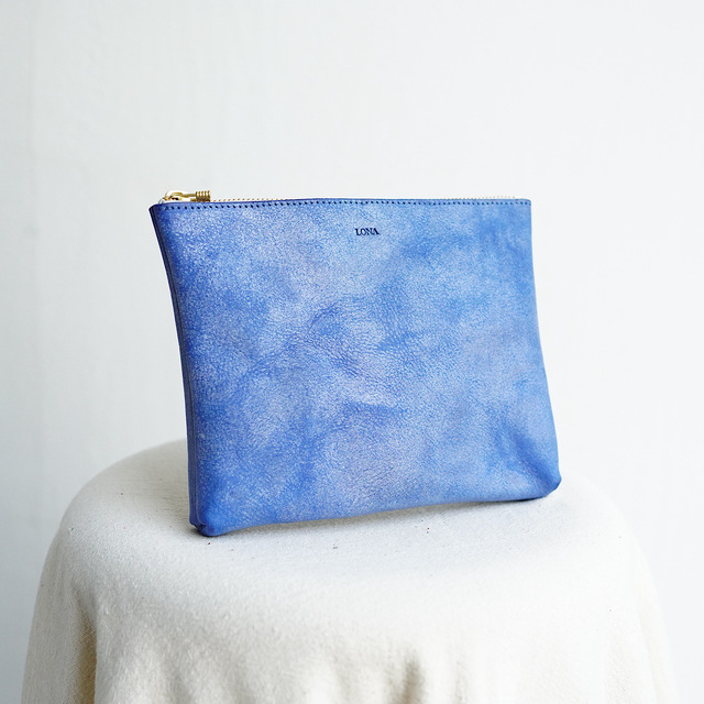 Sleek pouch Alaska Blue