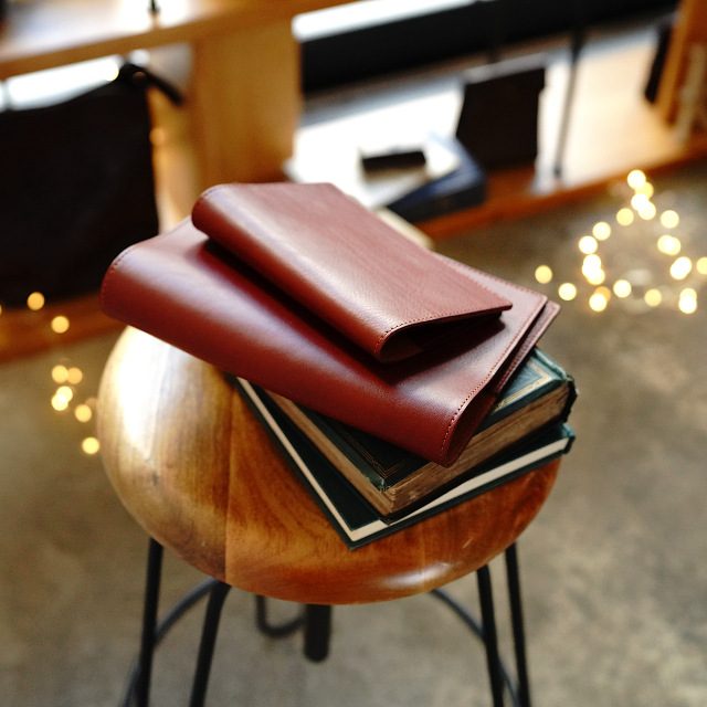 NEBRASKA Simple book cover terracotta brown