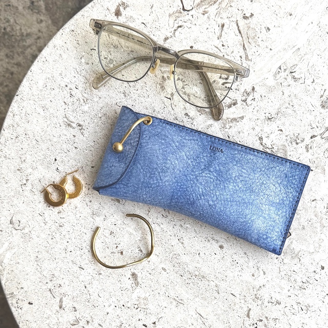 Glasses case-U Alaska Blue