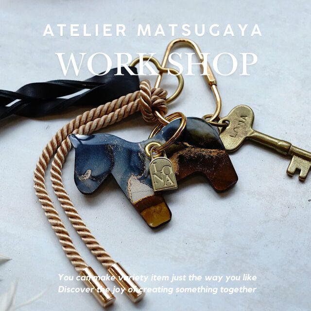Work Shop / インクアートチャーム制作体験ご予約ページ