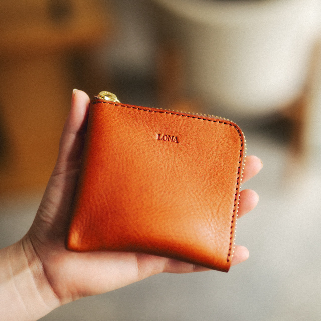 L-zip short wallet