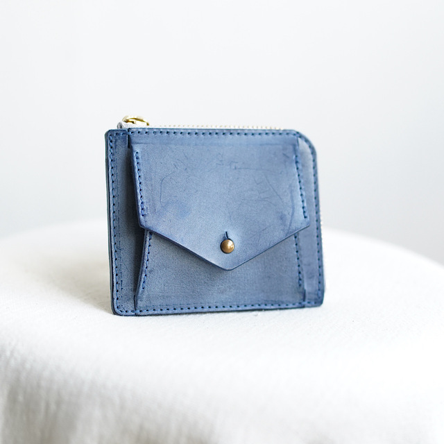 Box mini wallet SIBILLA Marine【即納】