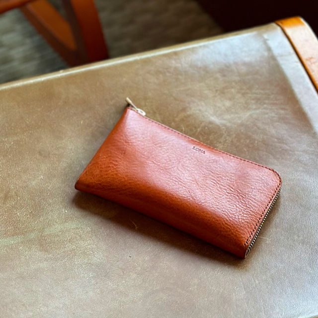 L-zip long wallet