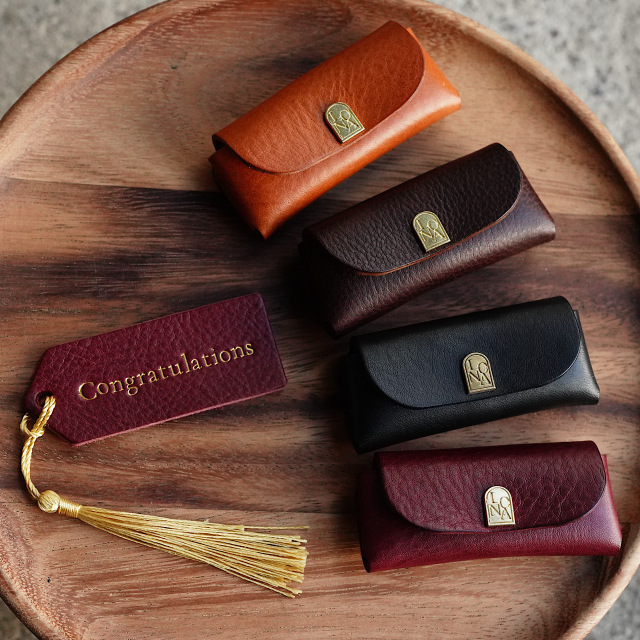 Lunette Bit case Dカン、Congratulationsタグ付き【eギフトアイテム/送料無料】