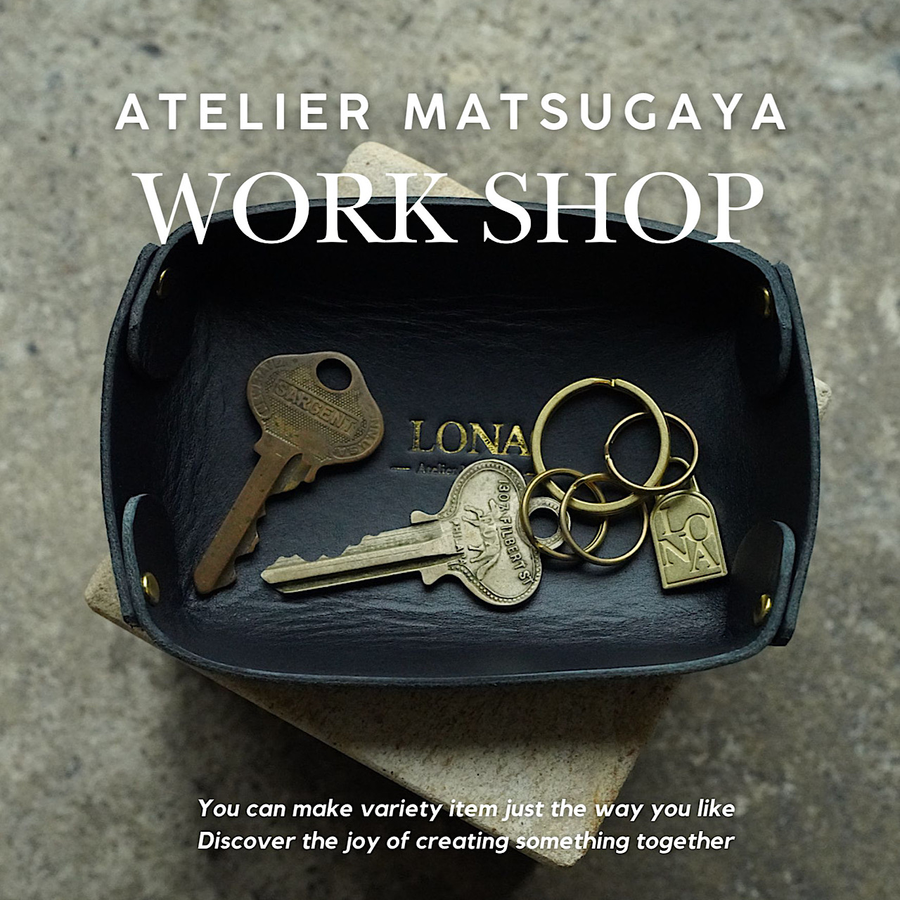 Work Shop  / オリジナルトレー制作