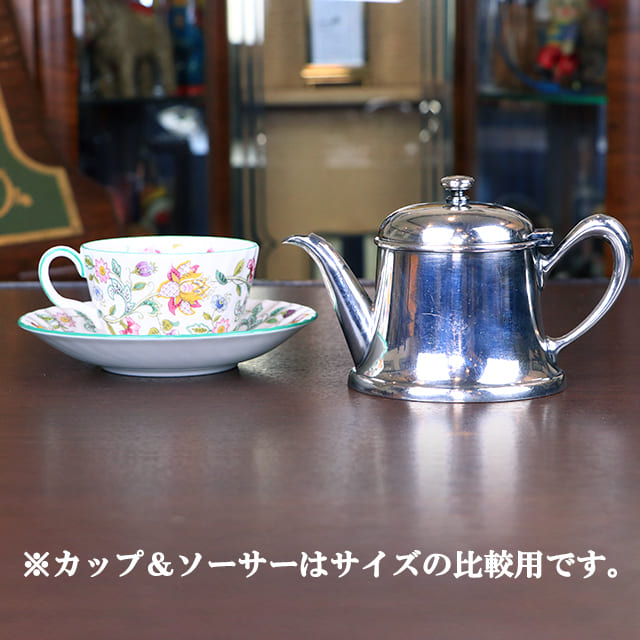 【中古】Christofle（クリストフル） ホテル用ティーポット CH-133【アンティーク】【フランス製】【シルバープレート】
