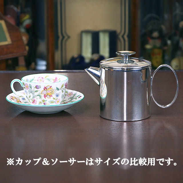 【中古】Christofle（クリストフル） Mercuryシリーズ ティーポット ch-135【アンティーク】【未使用品】【フランス製】【シルバープレート】