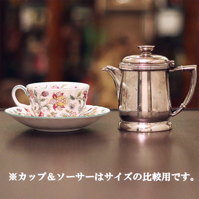 【中古】Hilton Hotel（ヒルトン・ホテル） ホテル用コーヒーポット FCH-002【アンティーク】【アメリカ製】【シルバープレート】