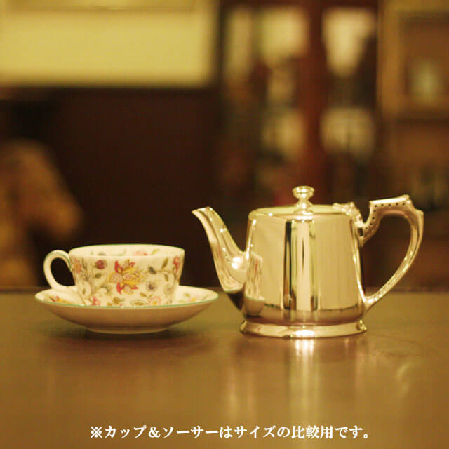 【中古】harrods（ハロッズ）ホテル用ティーポット HR-703【アンティーク】【イギリス製】【シルバープレート】